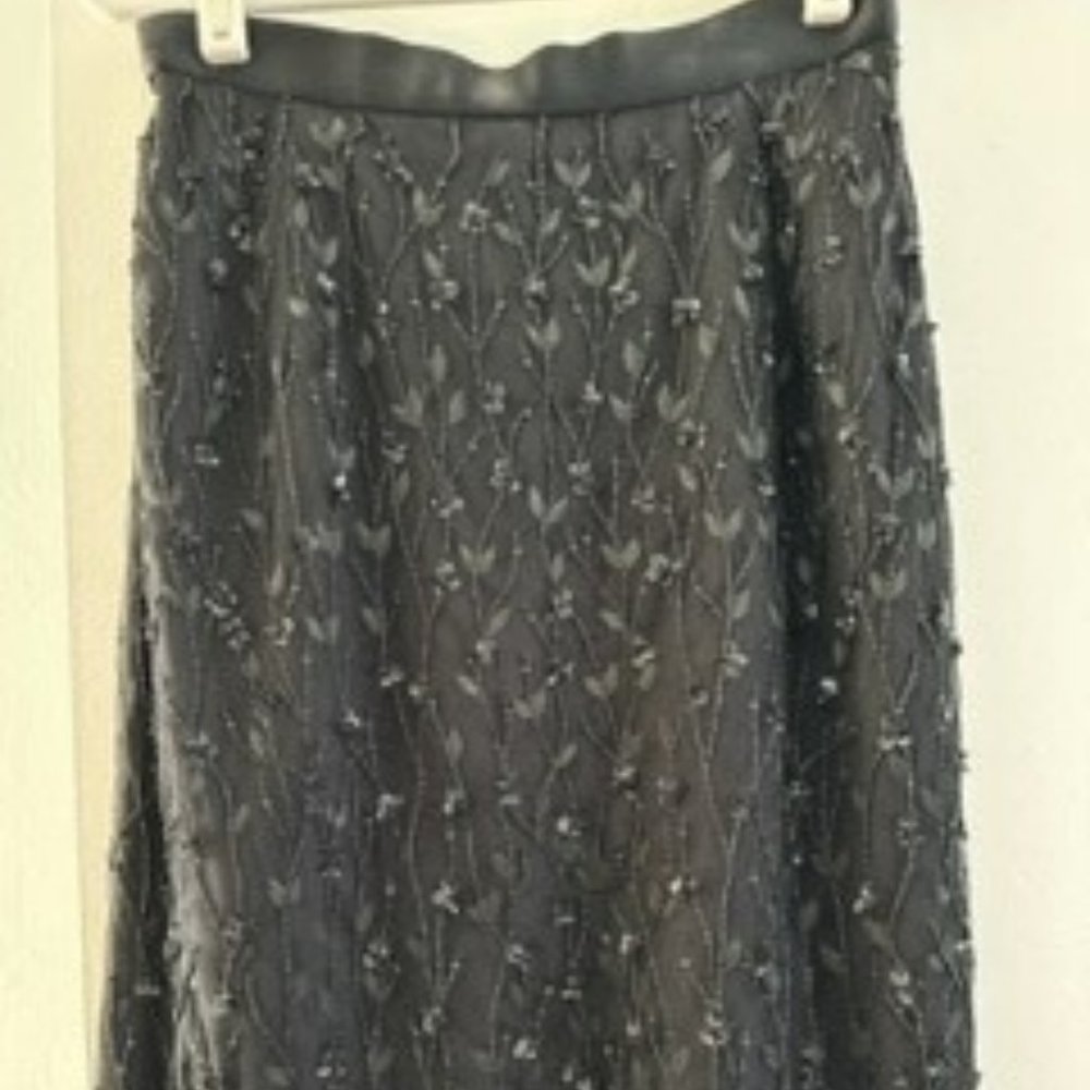 Badgley Mischka beaded skirt